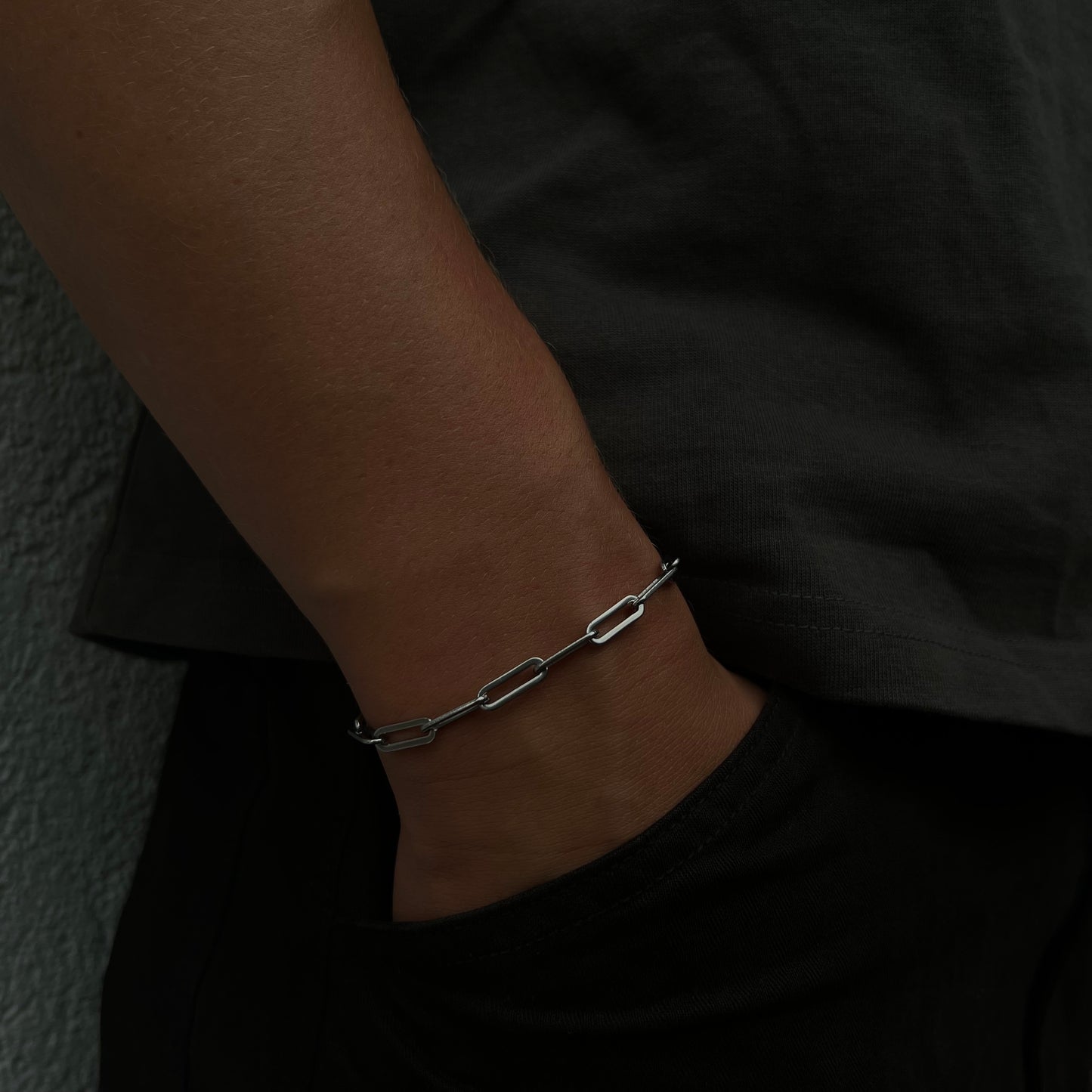 Paperclip Armband 4mm - REVUR