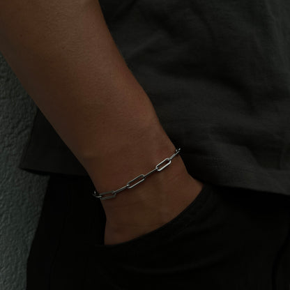 Paperclip Armband 4mm - REVUR